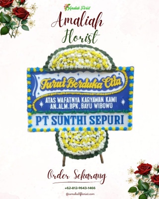Papan Bunga Duka di Maphar